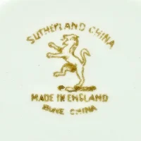 Винтажный фарфоровый чайный сервиз на две персоны Англия Sutherland China 1936–1941