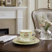 Винтажное фарфоровое чайное трио Англия Sutherland China 1936–1941