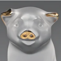 Хрустальная фигурка Лалик Свинка Франция Lalique Cochon Pig