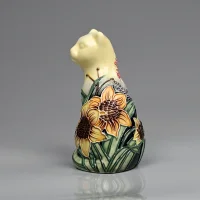 Винтажная керамическая фигурка Кошка Цветы Англия Old Tupton Ware Summer Bouquet