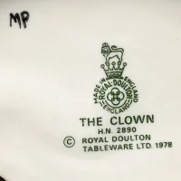 Винтажная фарфоровая статуэтка Клоун Англия Royal Doulton HN2890 The Clown