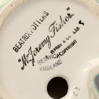 Винтажная керамическая фигурка Лягушонок Мистер Джереми Фишер Англия Beswick Mr Jeremy Fisher