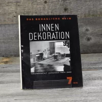 Подшивка журналов Innen Decoration за 1935 год Alexander Koch Дизайн интерьера