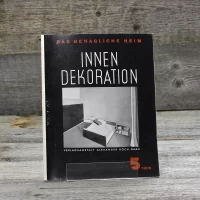 Подшивка журналов Innen Decoration за 1935 год Alexander Koch Дизайн интерьера