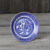 Антикварная английская чайная пара Alfred Meakin Blue Willow Голубая ива