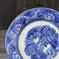 Тарелка антикварная Англия Рейн Wedgwood & Co Rhine 26,5 см