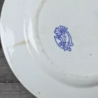 Тарелка антикварная Англия Рейн Wedgwood & Co Rhine 26,5 см