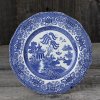 Винтажная тарелка Голубая ива Шинуазри Wedgwood & Co Blue Willow