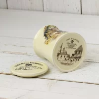 Винтажная английская кружка для сыра Fortnum Mason Finest English Blue Stilton Cheese Голубой сыр Стилтон