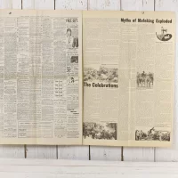 Переиздание номера газеты Daily Express от 19 мая 1900 года Great Newspapers Reprinted Relief of Mafeking Снятие осады Мафекинга
