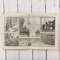 Переиздание номера газеты The Daily Mirror от 5 января 1911 года Great Newspapers Reprinted Siege of Sidney Street Осада Сидней стрит