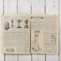 Переиздание номера газеты Daily Graphic от 27 мая 1909 года Great Newspapers Reprinted A Sporting King Спортивный король