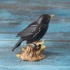 Винтажная фарфоровая фигурка Чёрный дрозд Blackbird
