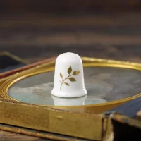 Винтажный английский напёрсток Coalport Роза