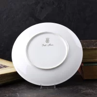 Тарелка винтажная декоративная настенная Фарфор Монако Монте-Карло Monaco Monte Carlo Porcelaines D'Art Saint-Raphael