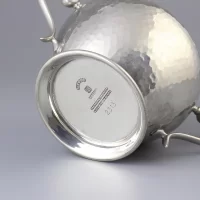 Антикварный английский кофейник Travis Wilson & Co Sheffield Pewter
