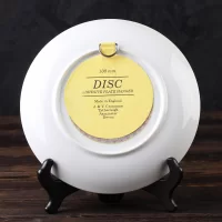 Тарелка винтажная декоративная настенная Фарфор Англия Кошки мира Danbury Mint Cats Around the World Agneatha in France