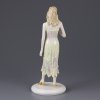 Винтажная фарфоровая статуэтка Англия Coalport Birthstone Collection October Opal Девушка Камни-талисманы