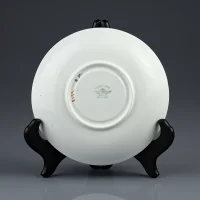Винтажное фарфоровое чайное трио с цветочной гирляндой Tuscan China RH & SL Plant Англия 1920-е годы