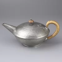 Винтажный английский чайный сет Best English Pewter Hand Hammered Чайник, сахарница, кувшин, поднос