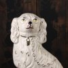 Пара стаффордширских каминных собак Англия Staffordshire Dog