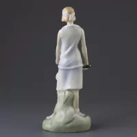 Винтажная фарфоровая статуэтка Англия Royal Doulton 3807 Emily Эмили Теннисистка Ар-деко