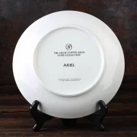 Тарелка винтажная декоративная настенная Фарфор Парусный корабль Franklin Porcelain Ariel Great Clipper Ships