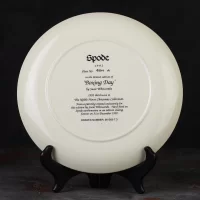 Тарелка винтажная декоративная настенная Англия Лошади Рождество Spode Noble Horse Christmas Boxing Day