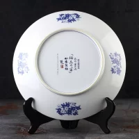Тарелка винтажная декоративная настенная Фарфор Имари Цветущая вишня Franklin Porcelain Imari Cherry Blossom Flower Festivals of the Imperial Court