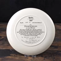Тарелка винтажная декоративная настенная Англия Ганноверская лошадь Spode Noble Horse Hanoverian