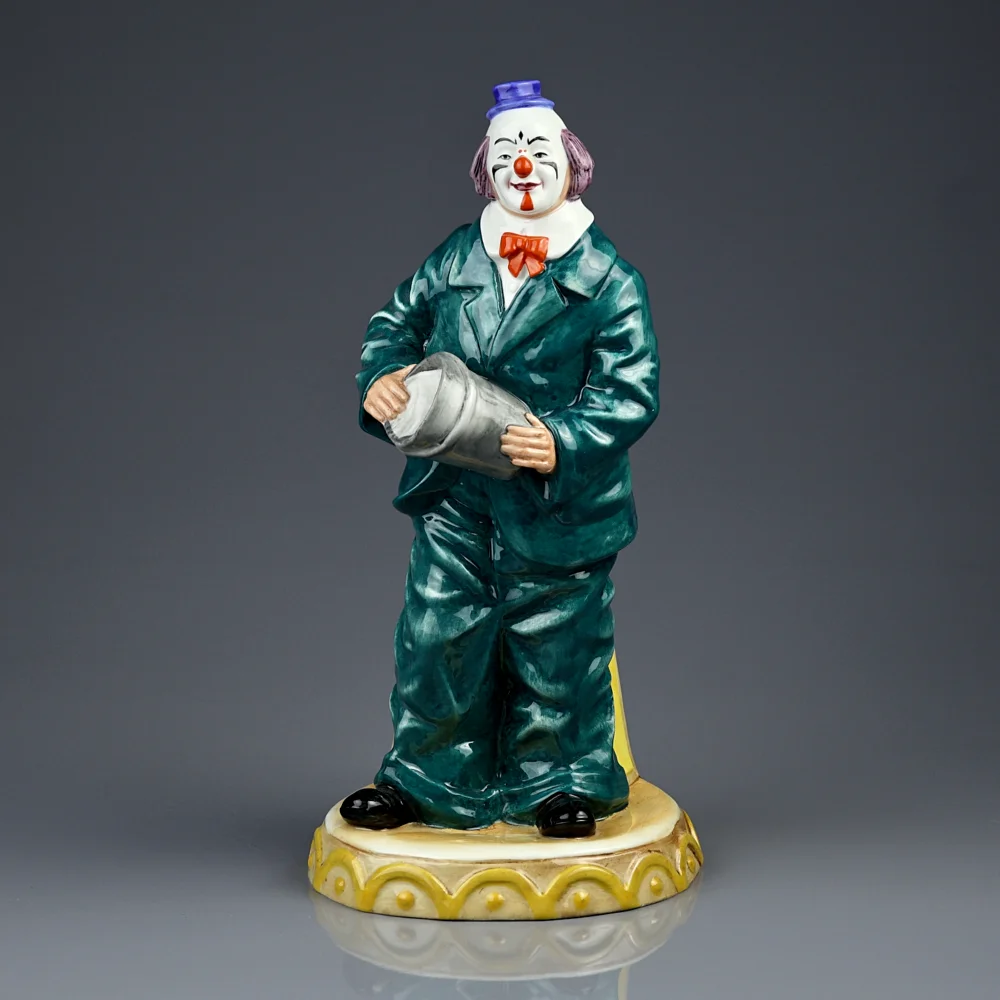 Винтажная английская фарфоровая статуэтка Клоун Royal Doulton HN3275 Will He, Won't He?
