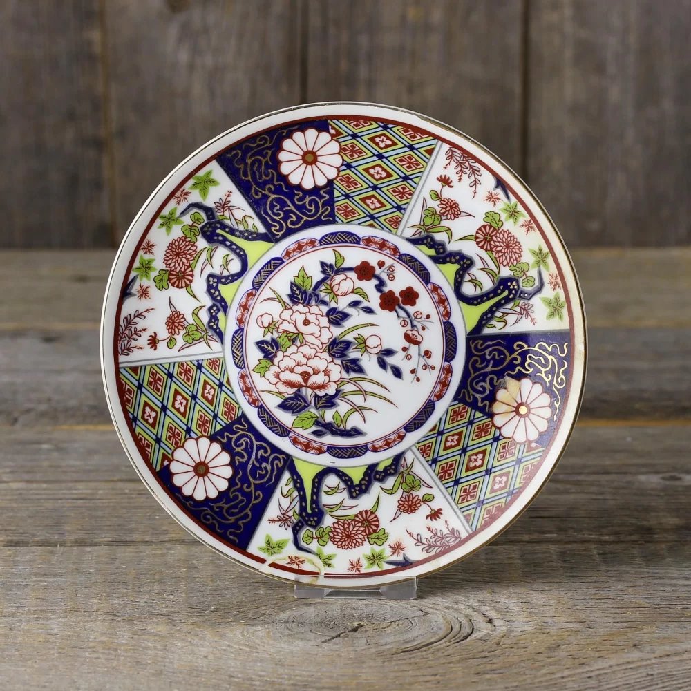 Винтажная японская тарелка Imari Ware