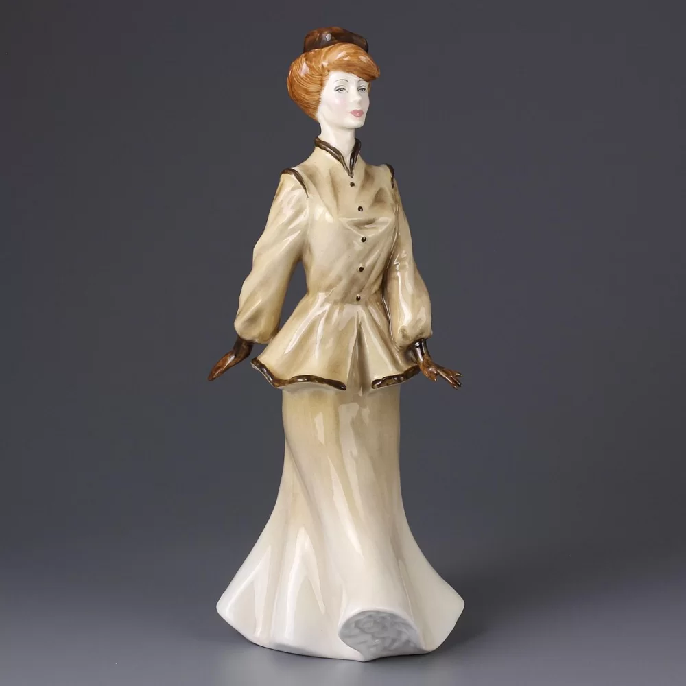 Винтажная фарфоровая статуэтка Дама Девушка Кейт Ханниган Англия Royal Doulton 3088 Kate Hannigan