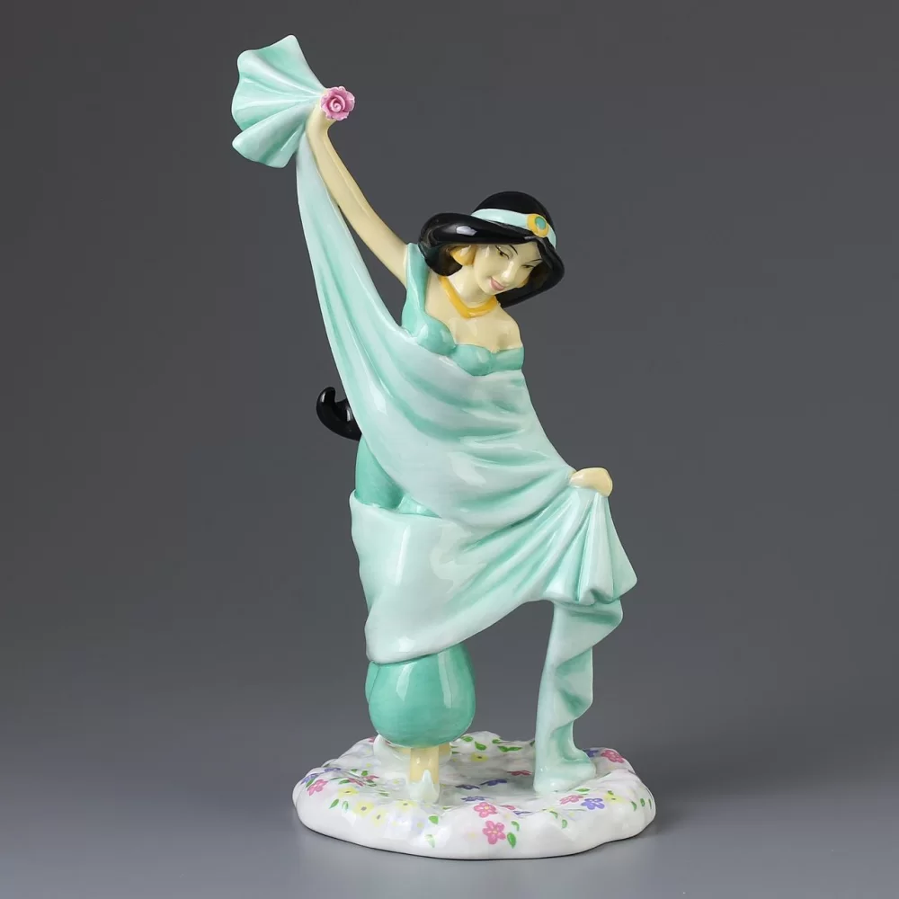 Винтажная фарфоровая статуэтка Принцесса Жасмин Англия Royal Doulton Disney Princesses Jasmine