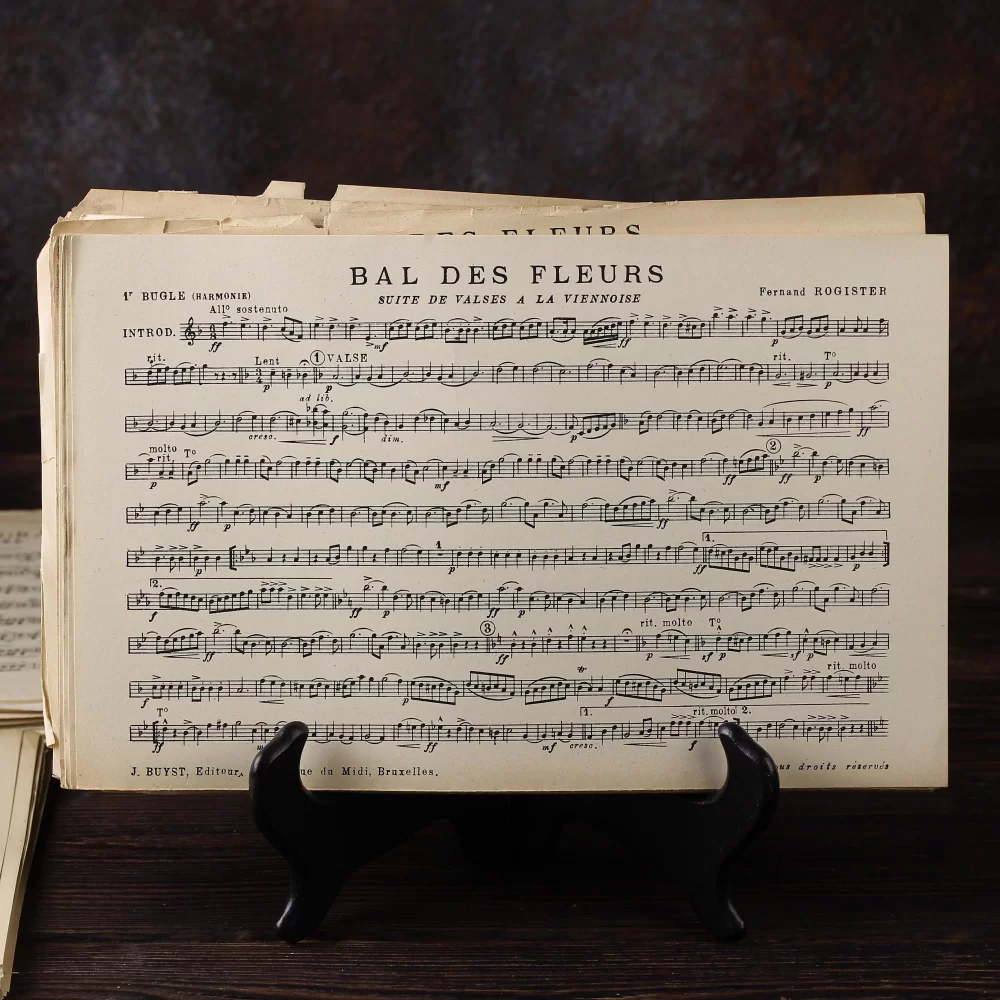 Винтажные ноты Bal Des Fleurs Бал цветов