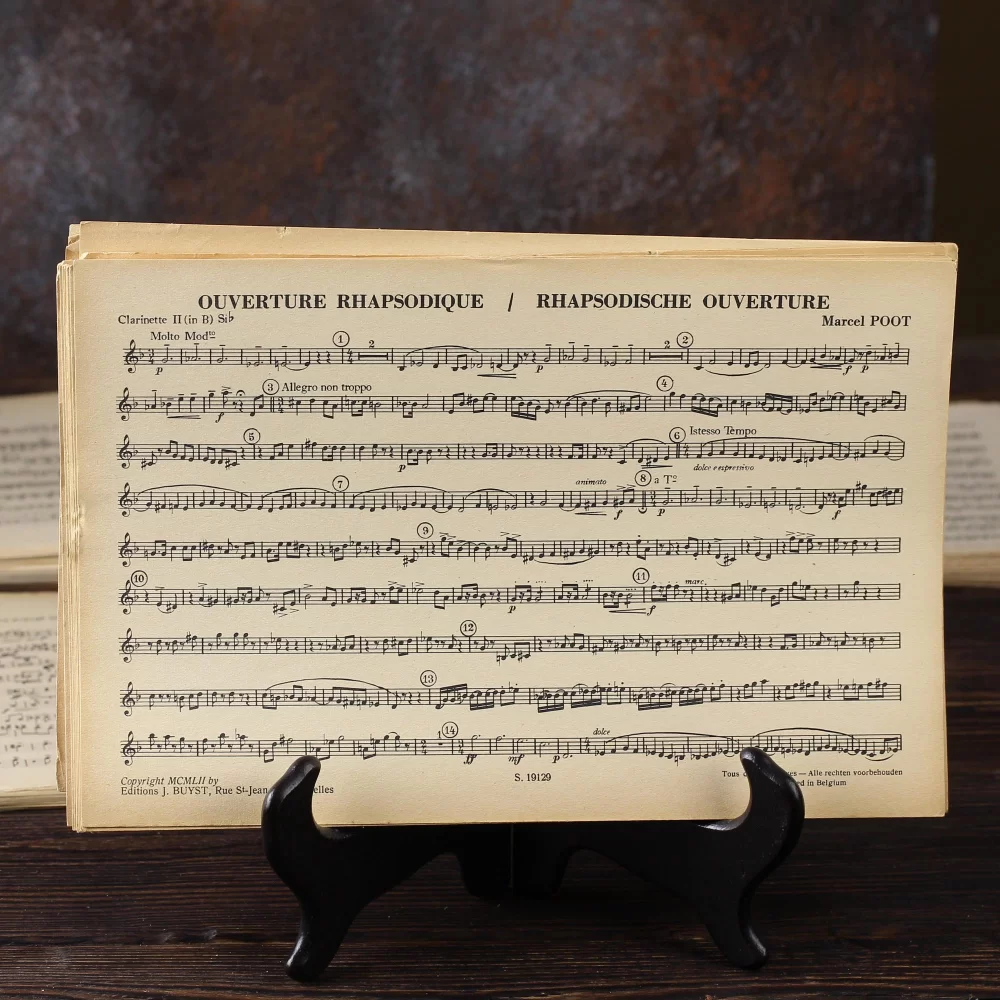Винтажные ноты Ouverture Rhapsodique