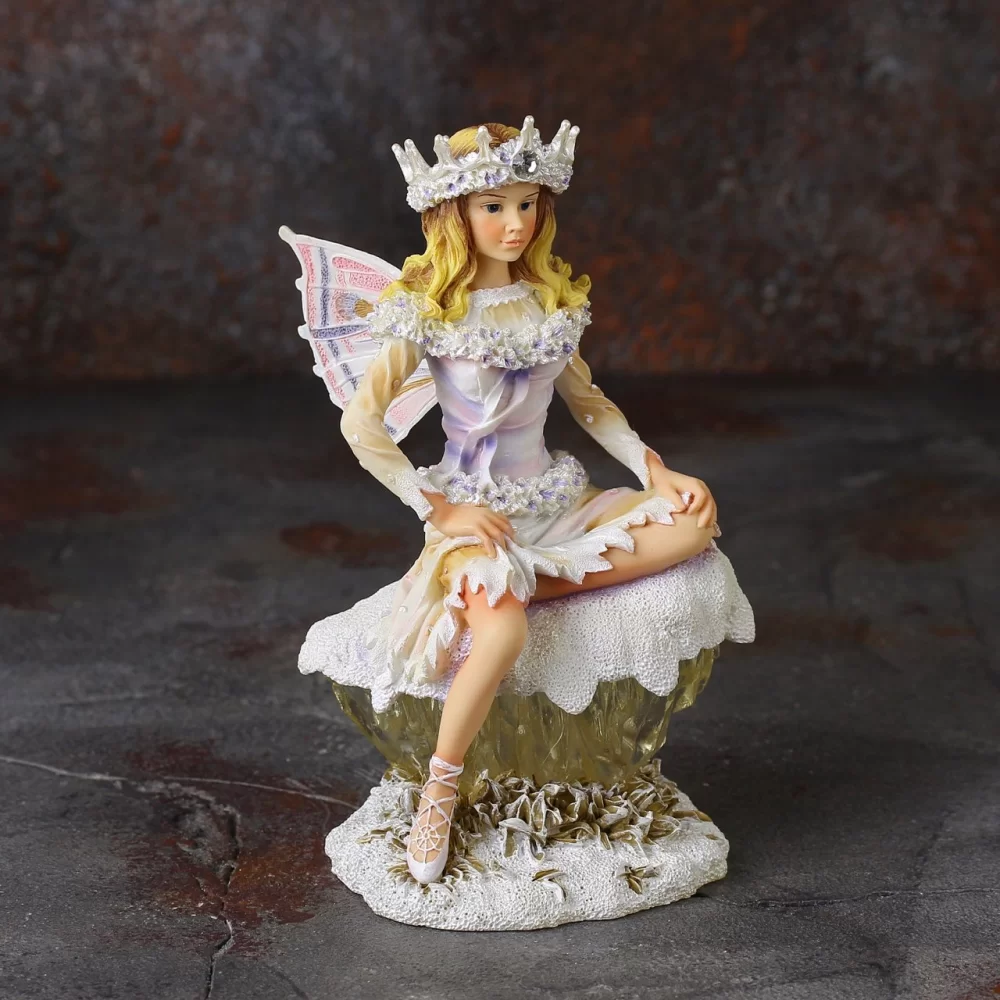 Фигурка феи Англия Leonardo Faerie Poppets Snowflake Faerie Снежная фея