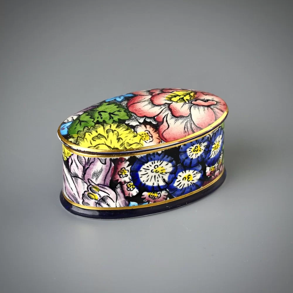 Винтажная английская шкатулка Mason's Decoupage Декупаж