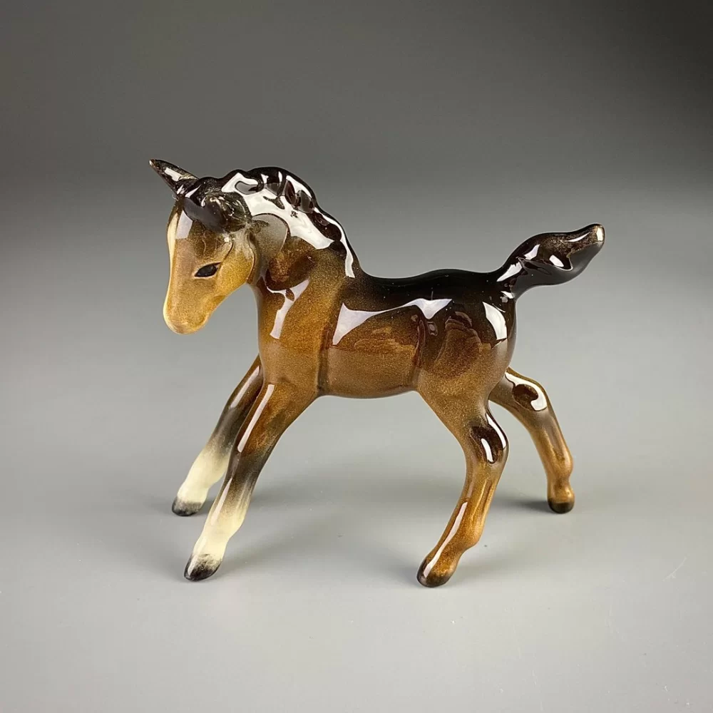 Винтажная фарфоровая фигурка Англия Beswick Horse Лошадь Жеребёнок