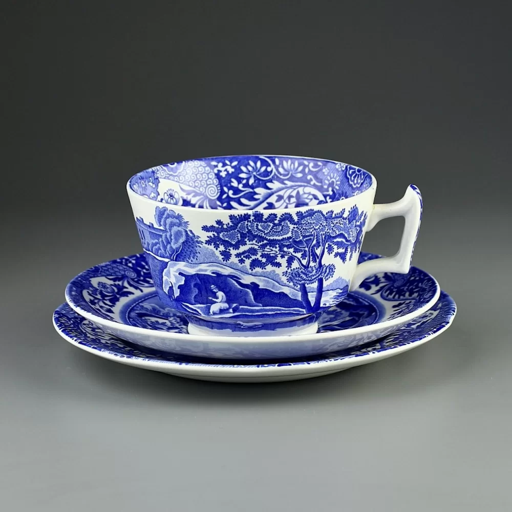 Винтажное английское чайное трио Copeland Spode's Italian