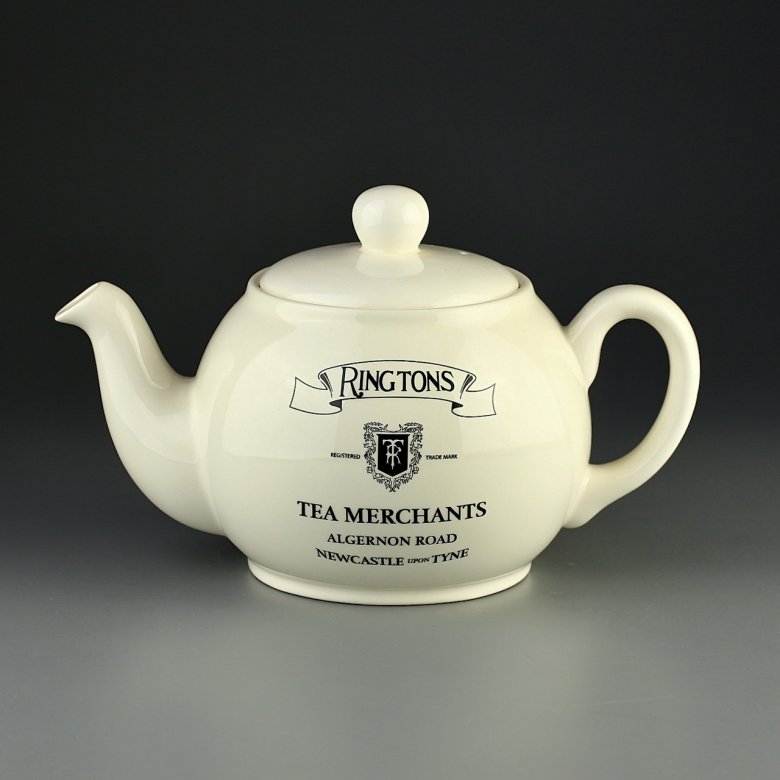 Винтажный английский заварочный чайник Ringtons Tea Merchants