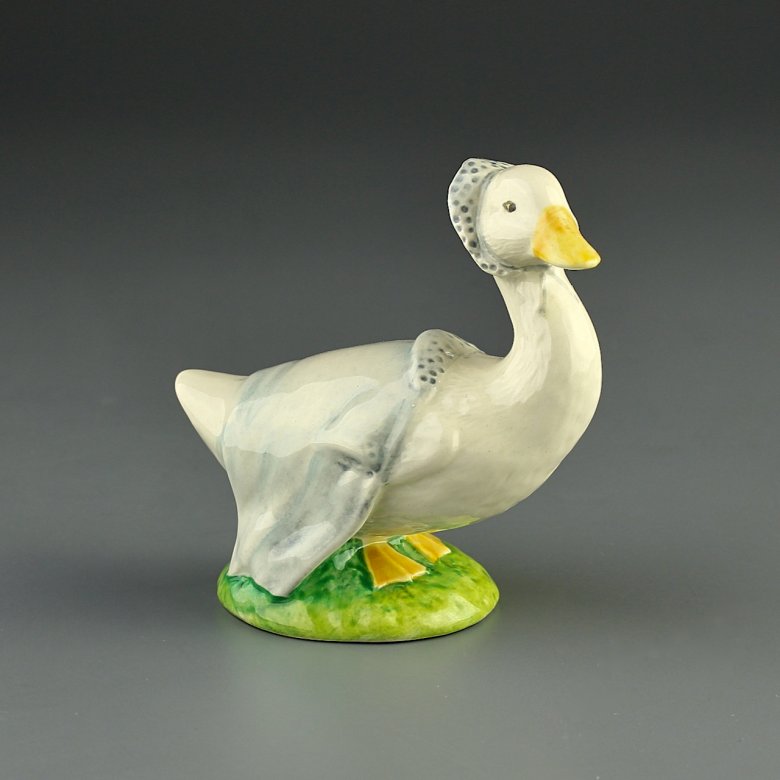 Винтажная фигурка Уточка Англия Beatrix Potter Royal Albert Rebeccah-Puddle-Duck