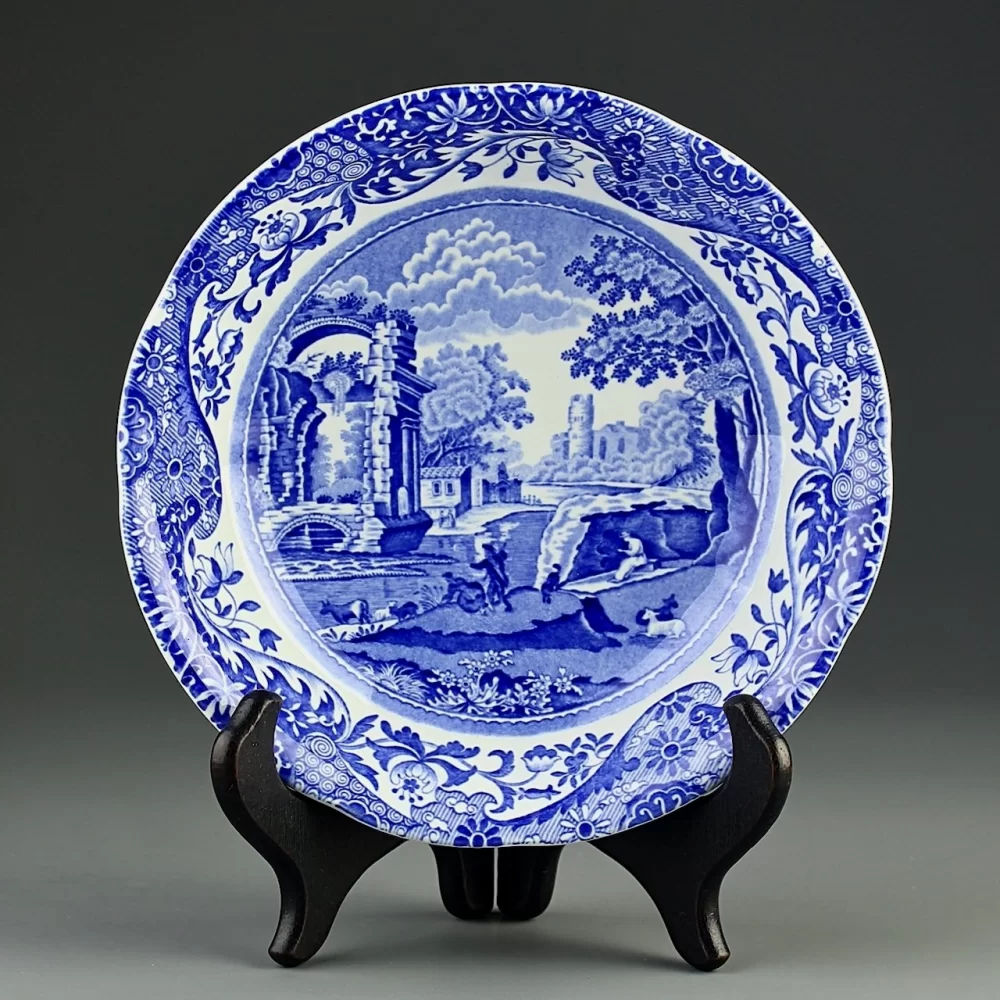 Винтажная глубокая тарелка Англия Spode Italian 16,5 см