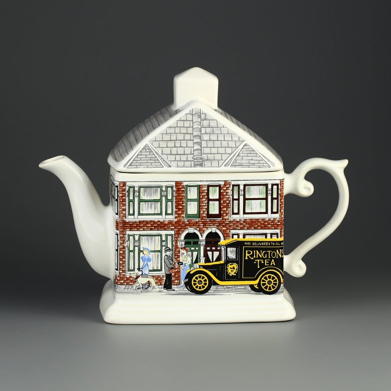 Английский коллекционный чайник Wade Ceramics for Ringtons 1950s Collectors Teapot