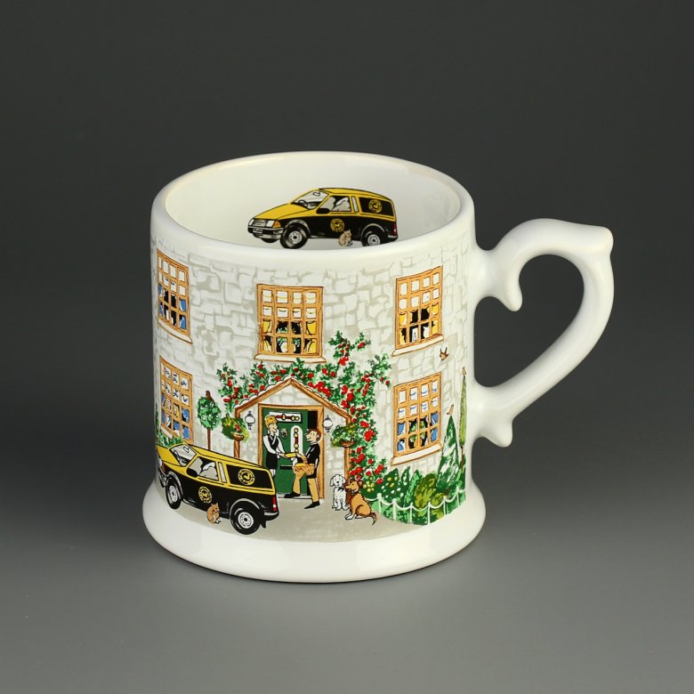 Английская коллекционная кружка Wade Ceramics for Ringtons 1980s Collectors Mug