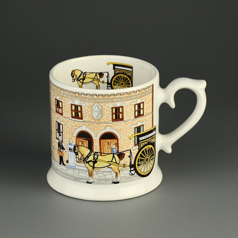 Английская коллекционная кружка Wade Ceramics for Ringtons 1920s Collectors Mug