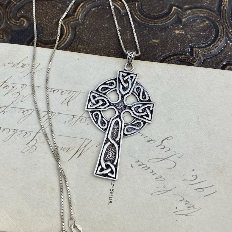 Винтажный кельтский крест Peter Stone