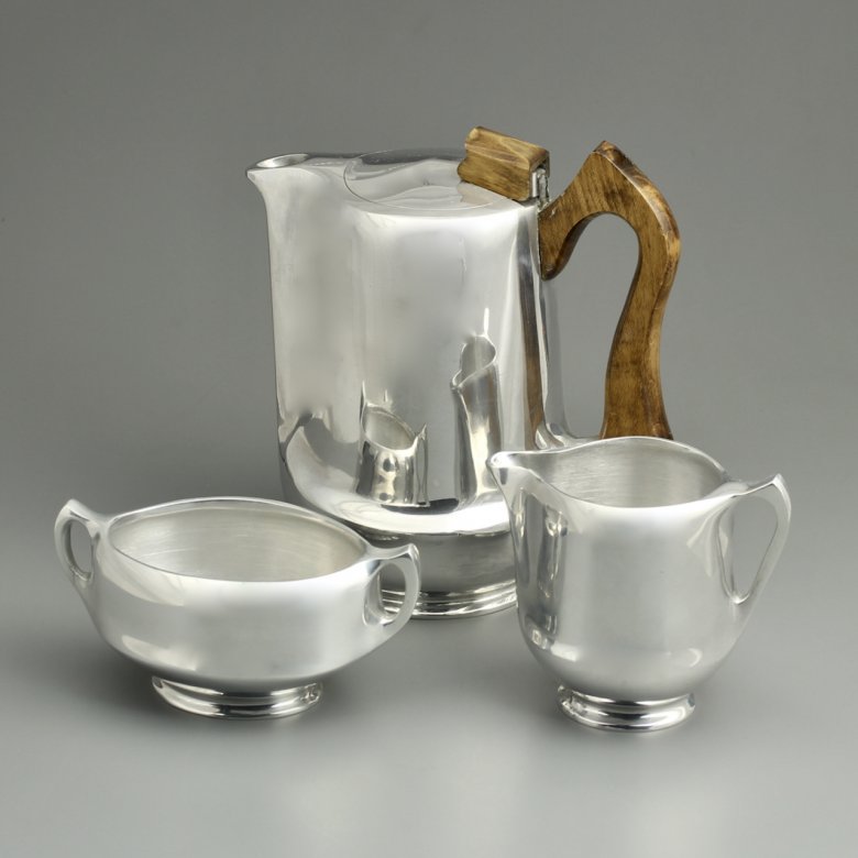 Винтажный чайный кофейный сет в стиле ар-деко Picquot ware