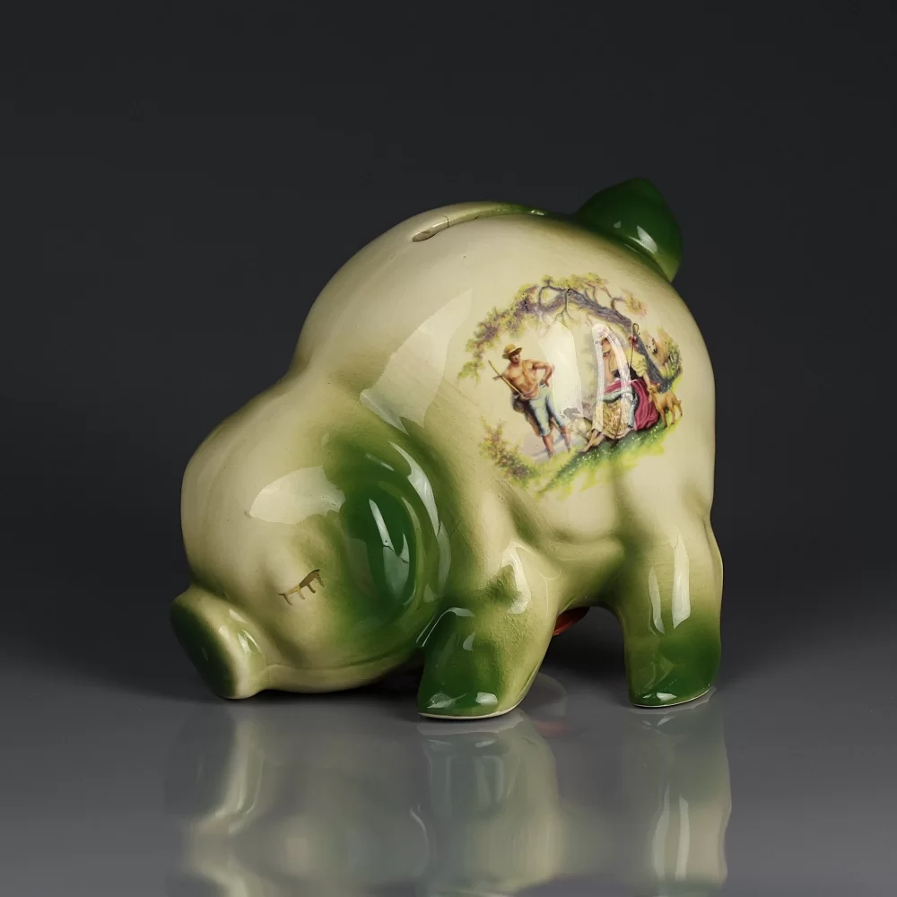 Винтажная английская копилка Свинка KH Pottery