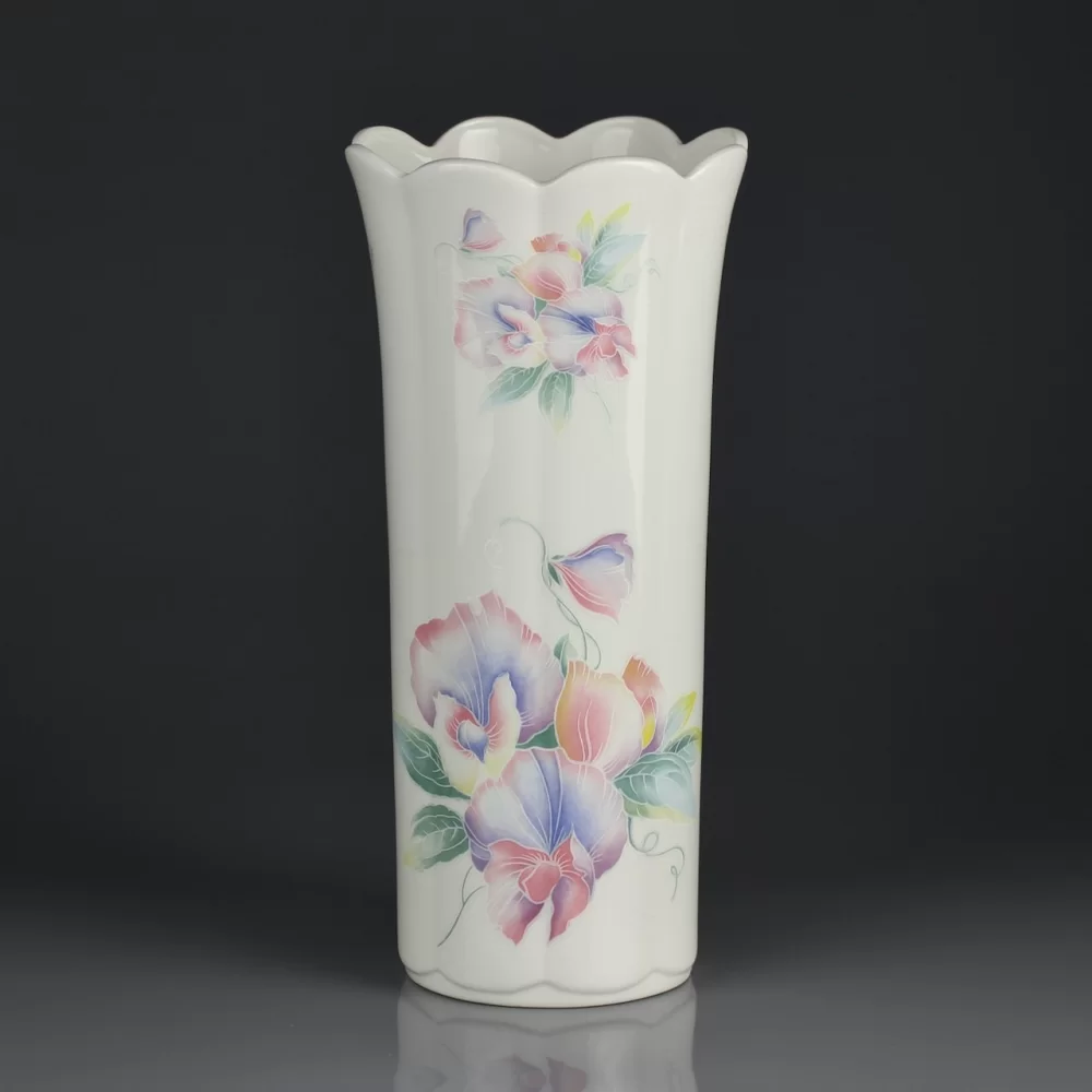 Винтажная английская фарфоровая ваза Цветы Aynsley Little Sweetheart 21 см
